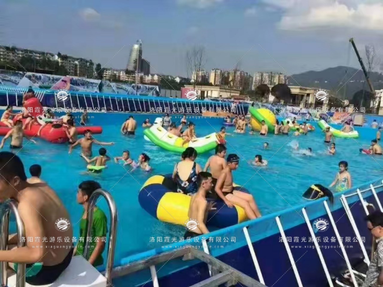 水上乐园支架泳池
